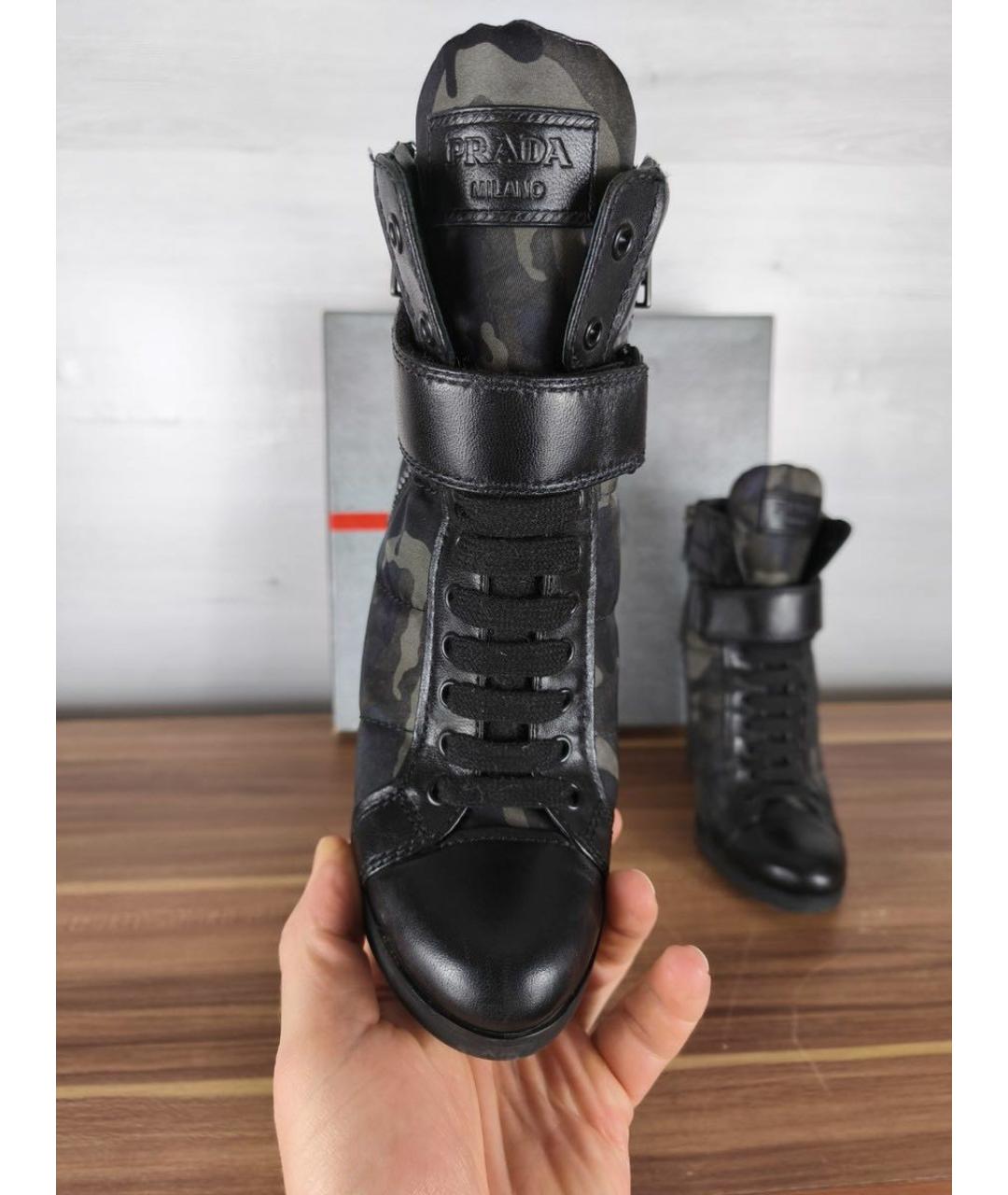 PRADA Мульти синтетические ботильоны, фото 6