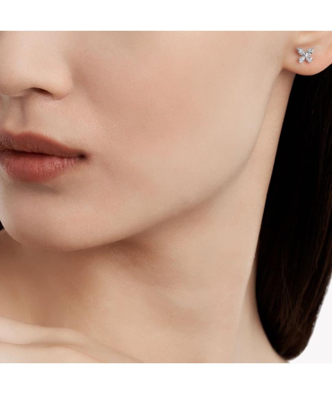 GRAFF Серебряные серьги из белого золота, фото 2