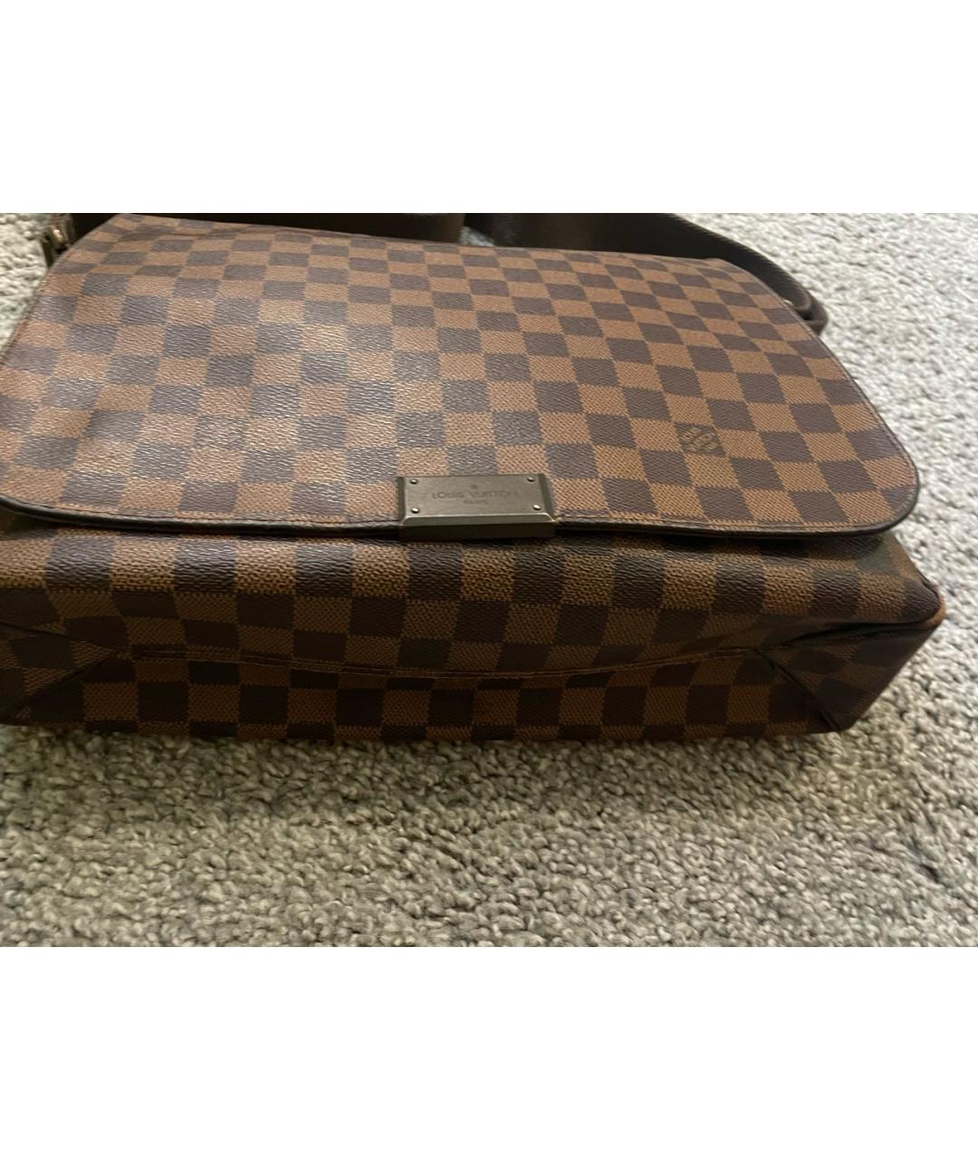 LOUIS VUITTON Коричневая сумка на плечо, фото 5