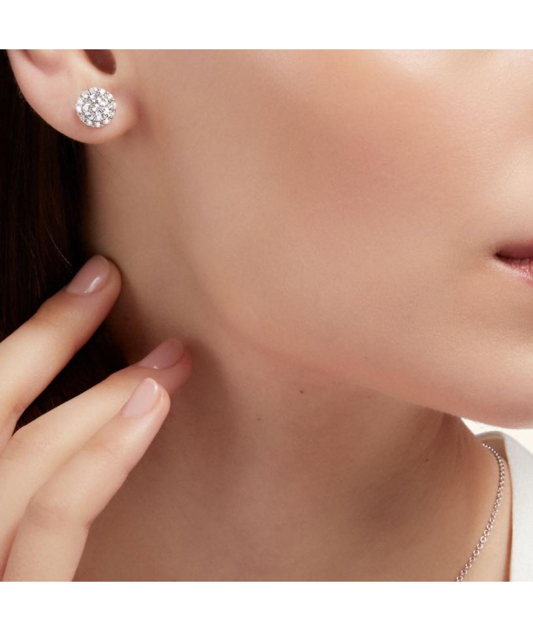 GRAFF Серебряные платиновые серьги, фото 2