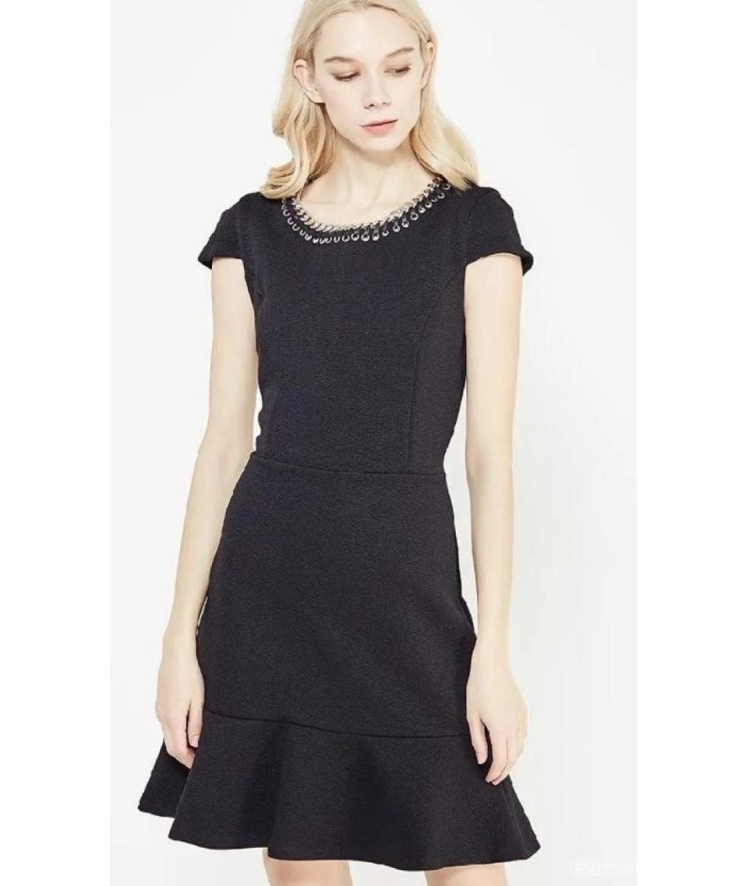 MICHAEL MICHAEL KORS Черное коктейльное платье, фото 3