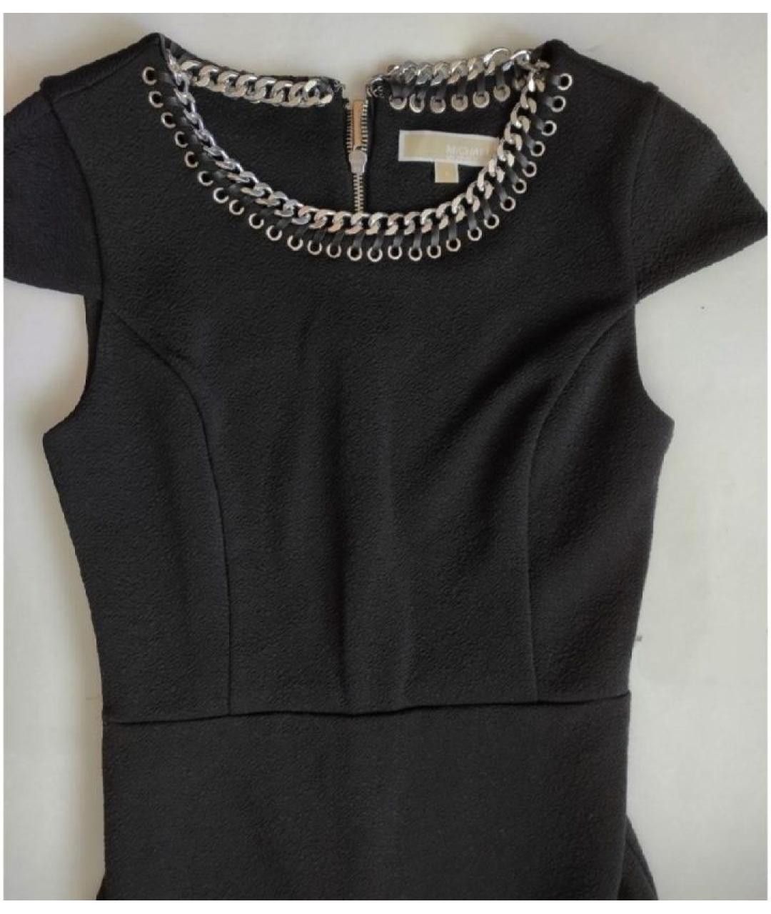 MICHAEL MICHAEL KORS Черное коктейльное платье, фото 6