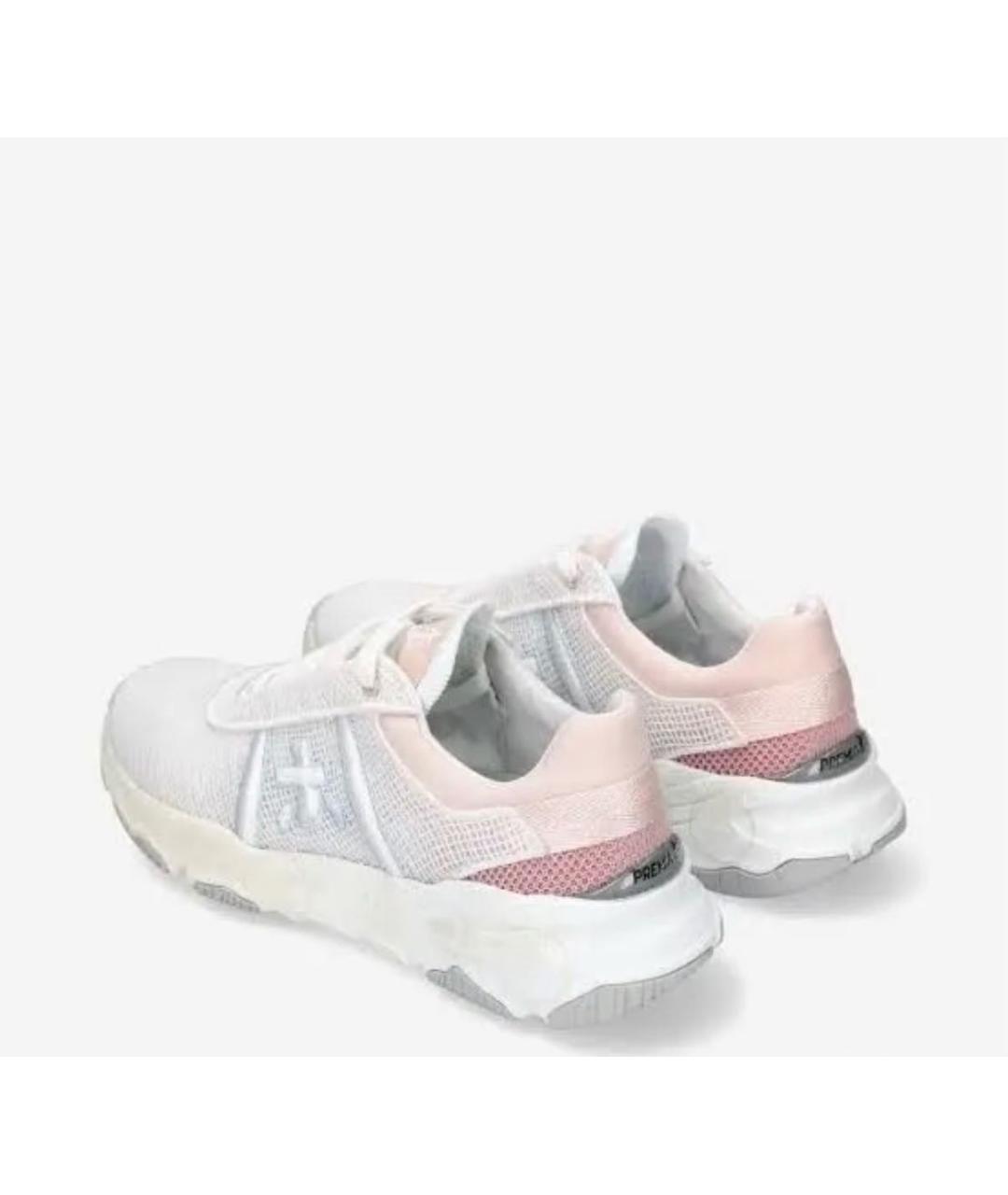 PREMIATA Розовые кожаные кроссовки, фото 3