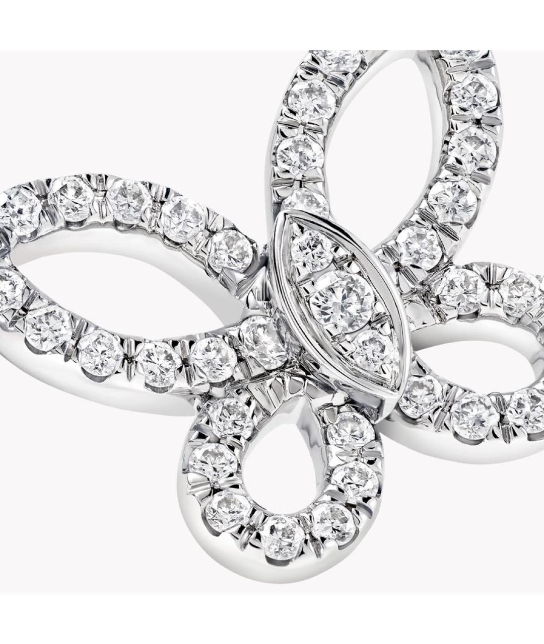 GRAFF Серебряные платиновые серьги, фото 4