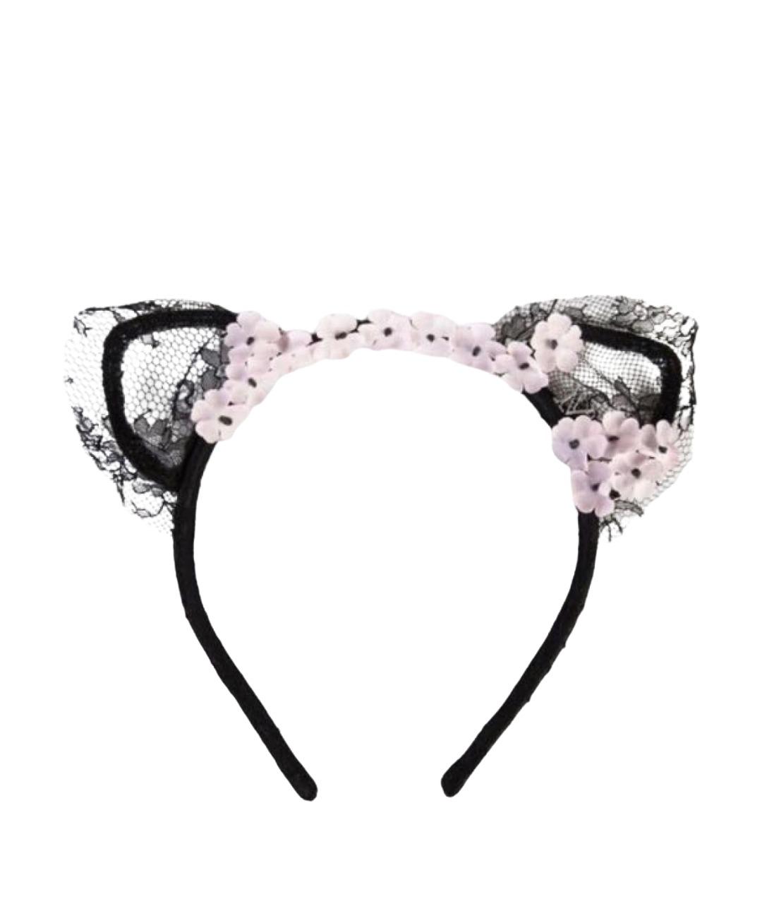 MAISON MICHEL Черный ободок, фото 1