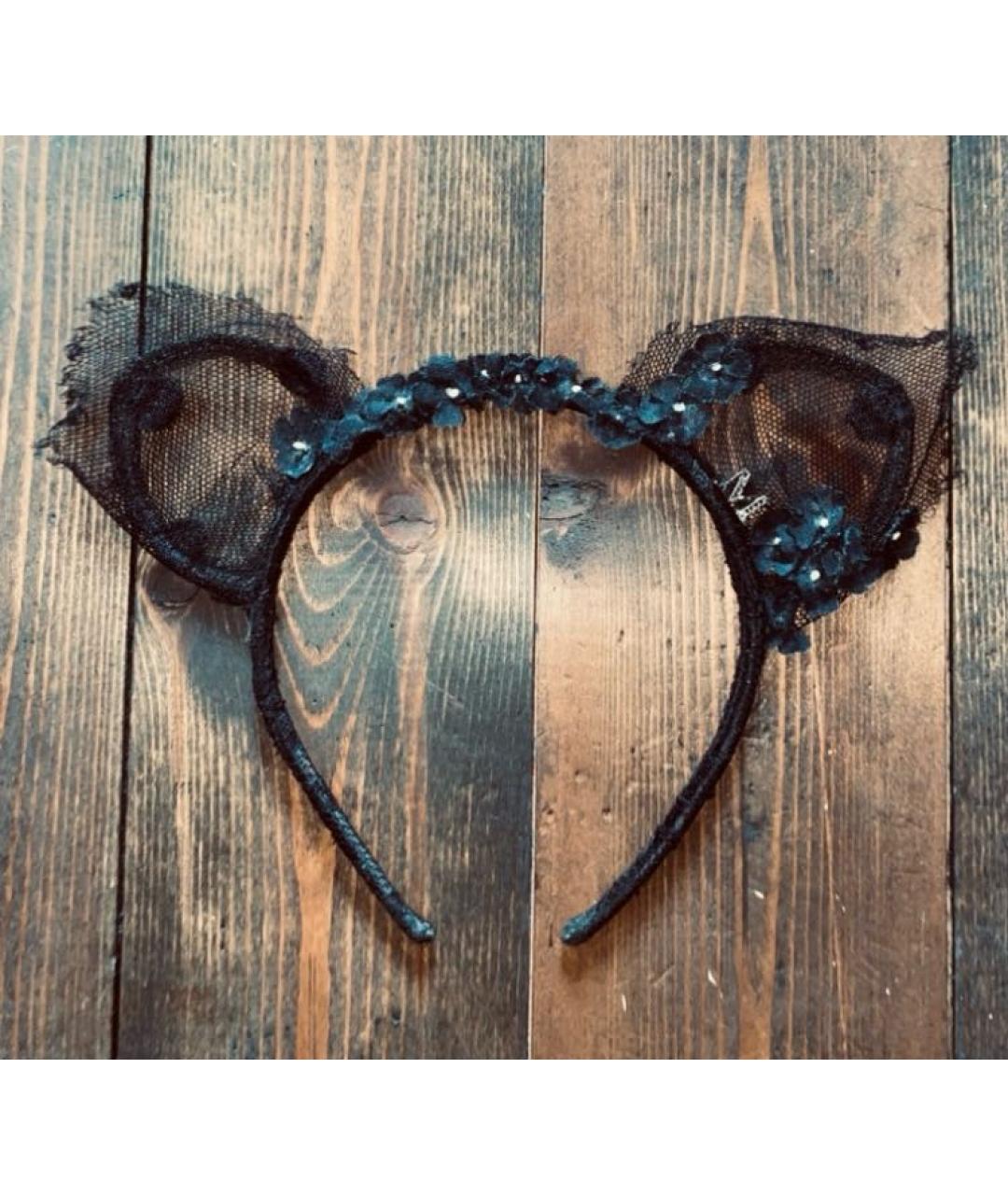 MAISON MICHEL Черный ободок, фото 2