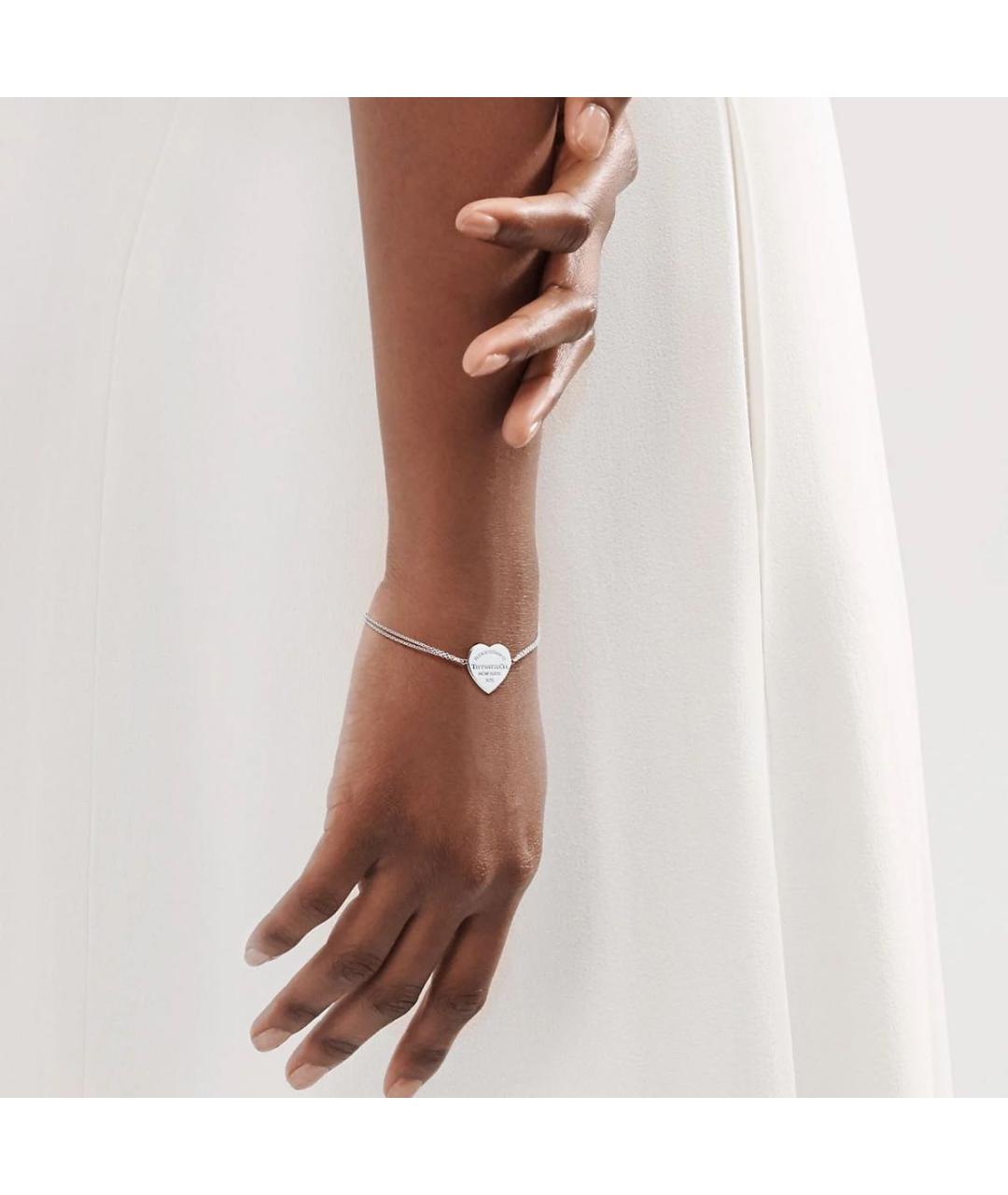TIFFANY&CO Серебрянный серебряный браслет, фото 2