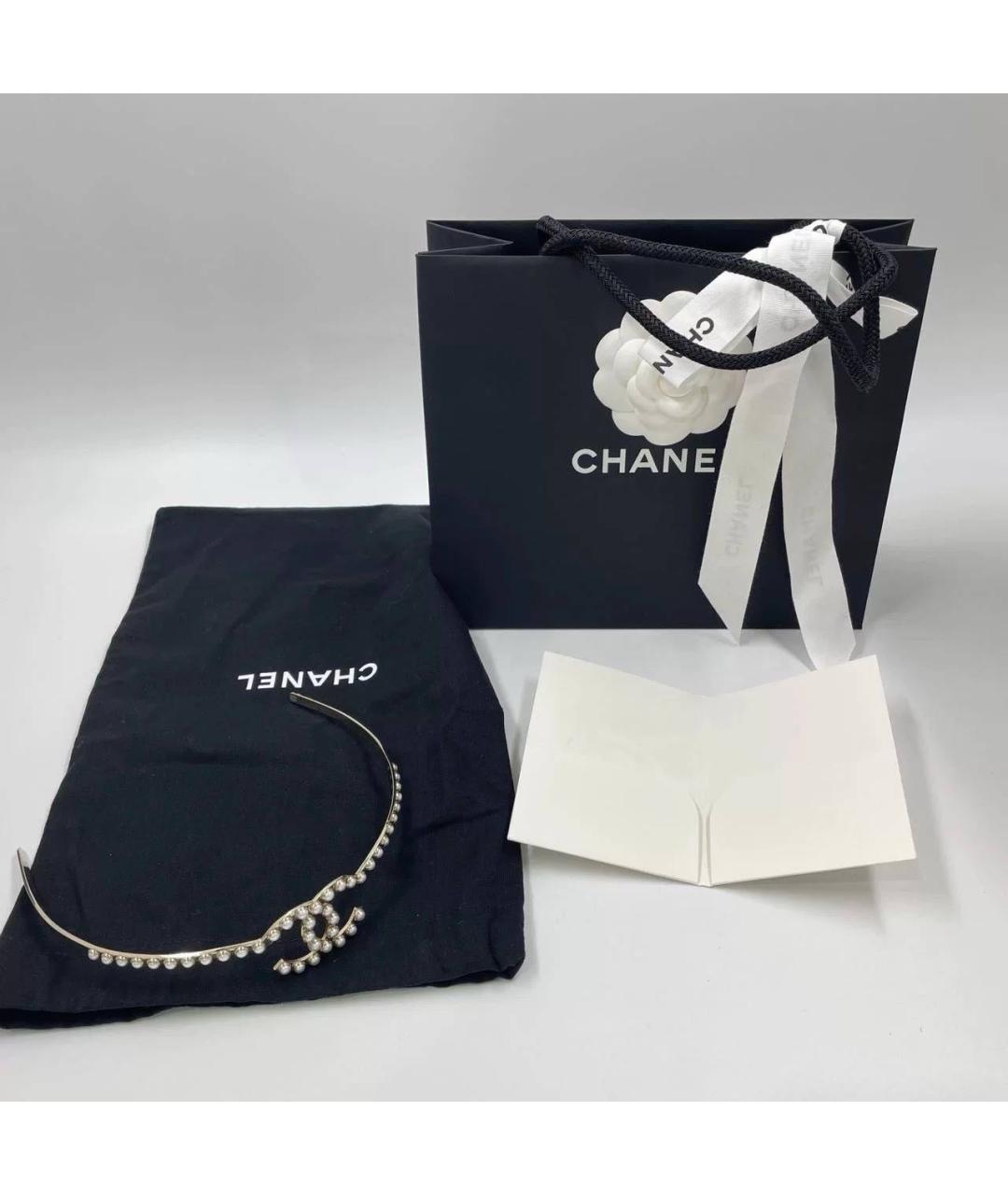 CHANEL Золотая диадема, фото 3