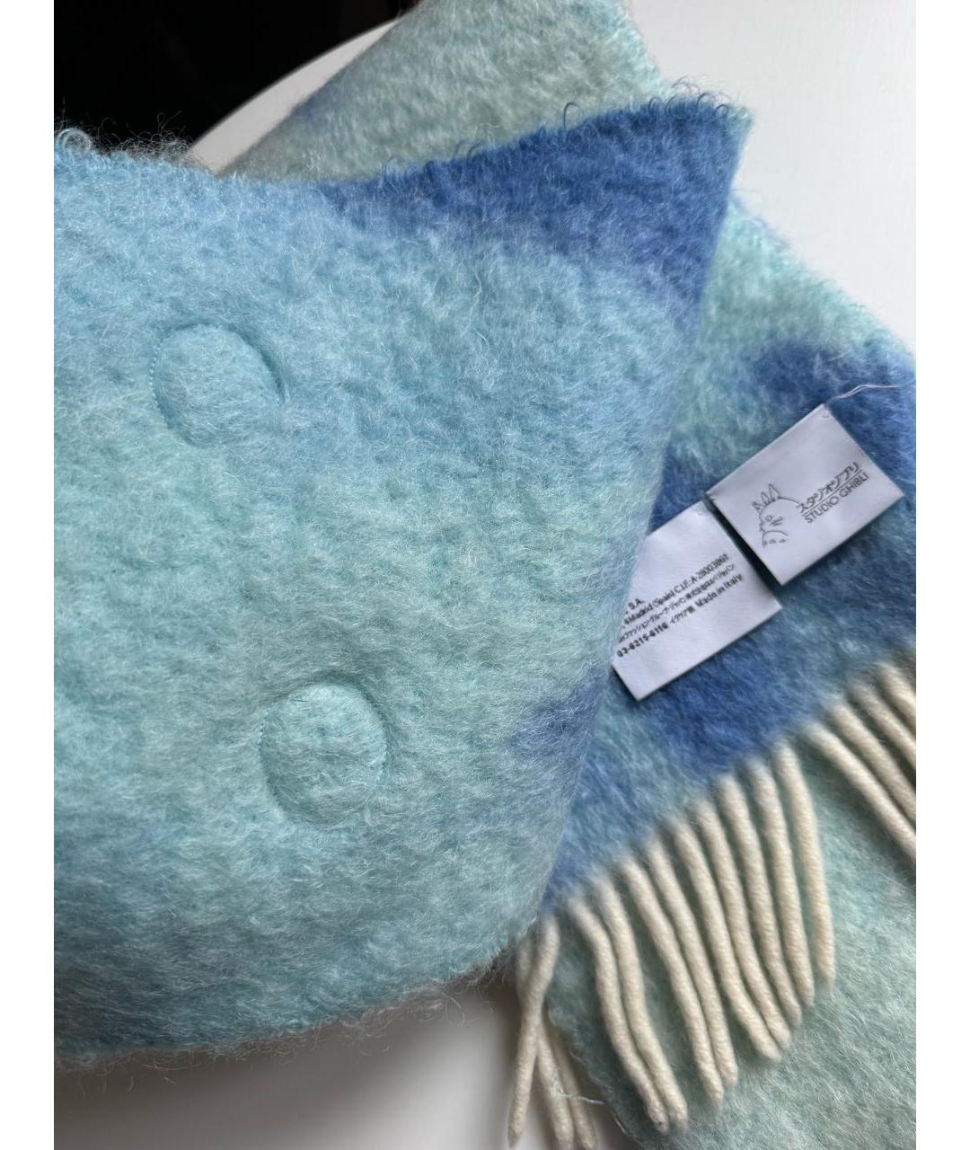 LOEWE Мульти шерстяной шарф, фото 2