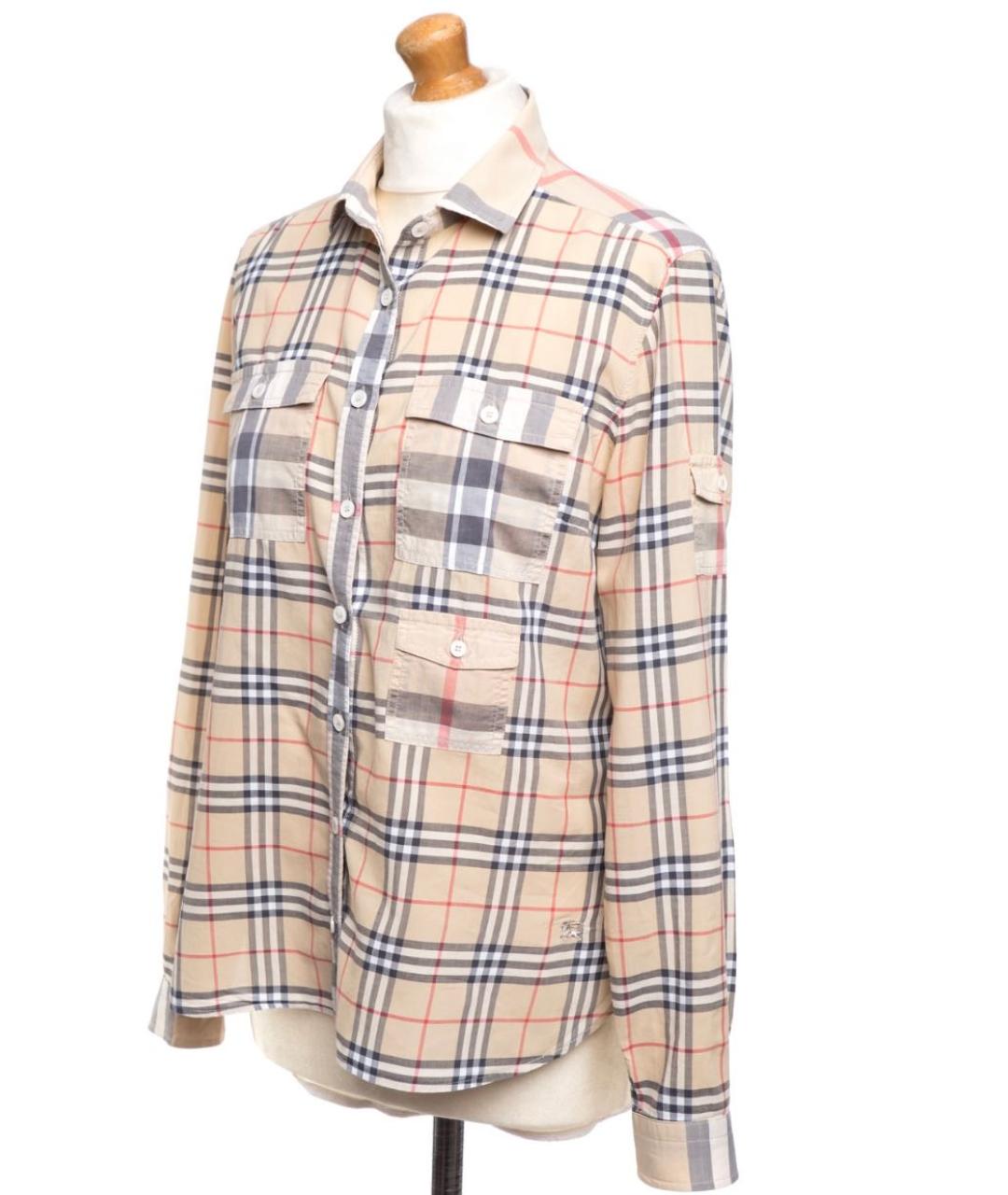 BURBERRY Мульти хлопковая рубашка, фото 3