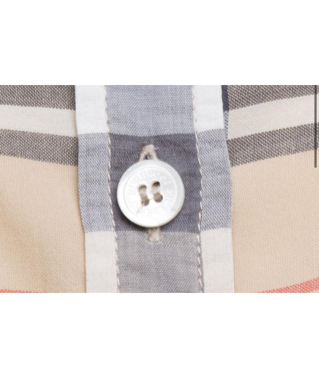 BURBERRY Мульти хлопковая рубашка, фото 6