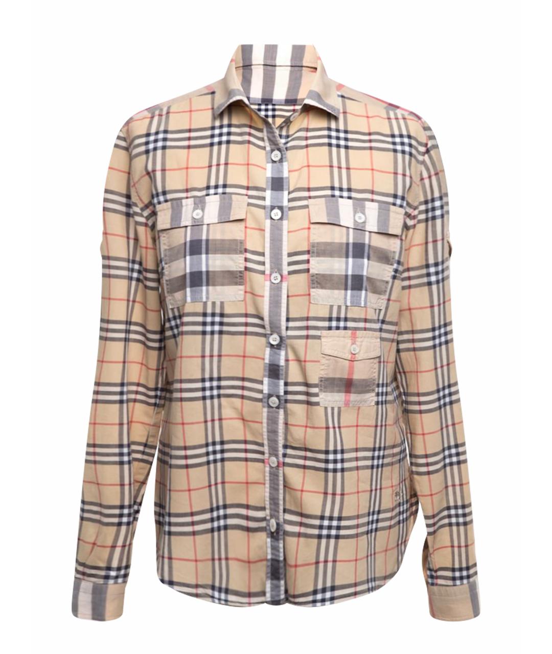BURBERRY Мульти хлопковая рубашка, фото 1