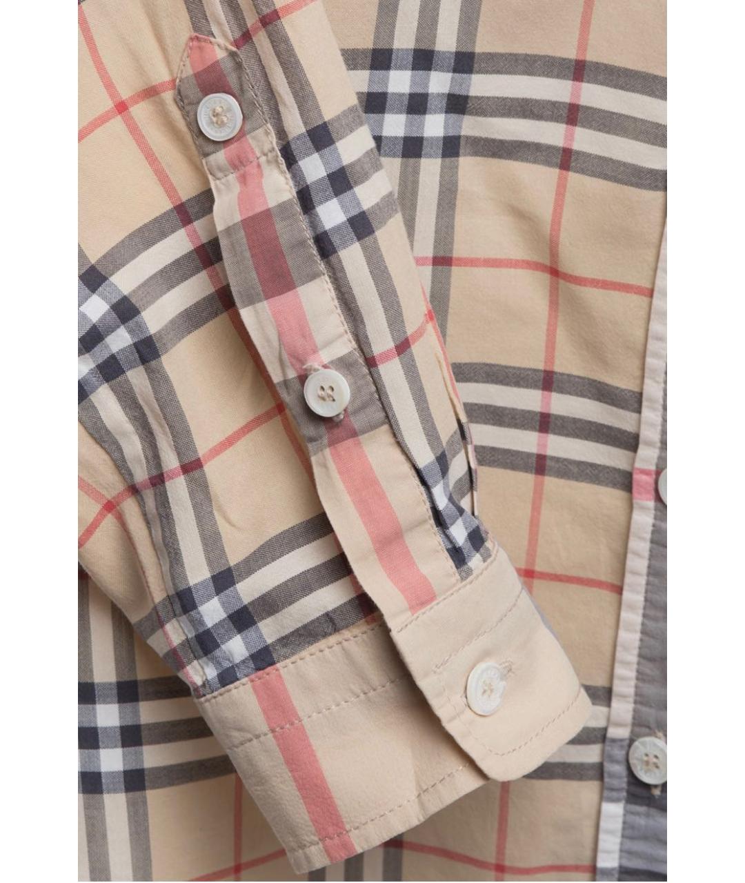 BURBERRY Мульти хлопковая рубашка, фото 7