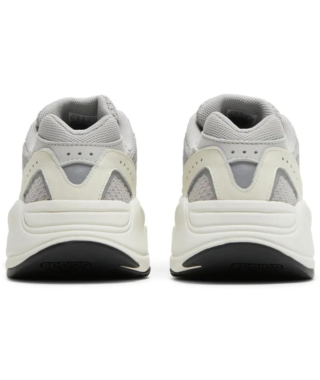 ADIDAS YEEZY Серые текстильные низкие кроссовки / кеды, фото 4