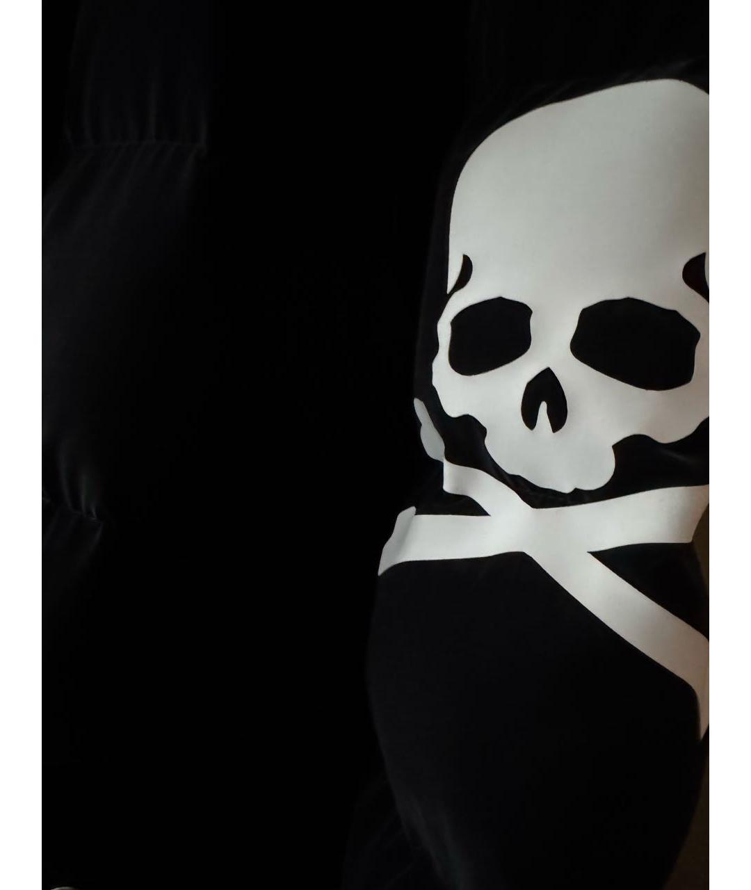 PHILIPP PLEIN Черный полиэстеровый пуховик, фото 5