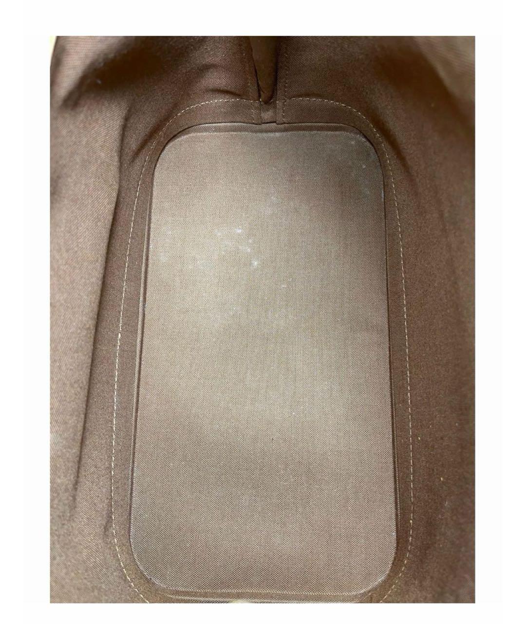 LOUIS VUITTON Коричневая сумка с короткими ручками, фото 7