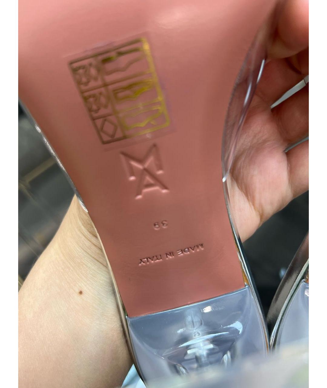 Amina Muaddi Резиновые мюли, фото 7