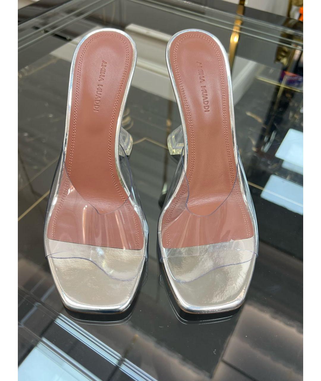 Amina Muaddi Резиновые мюли, фото 2