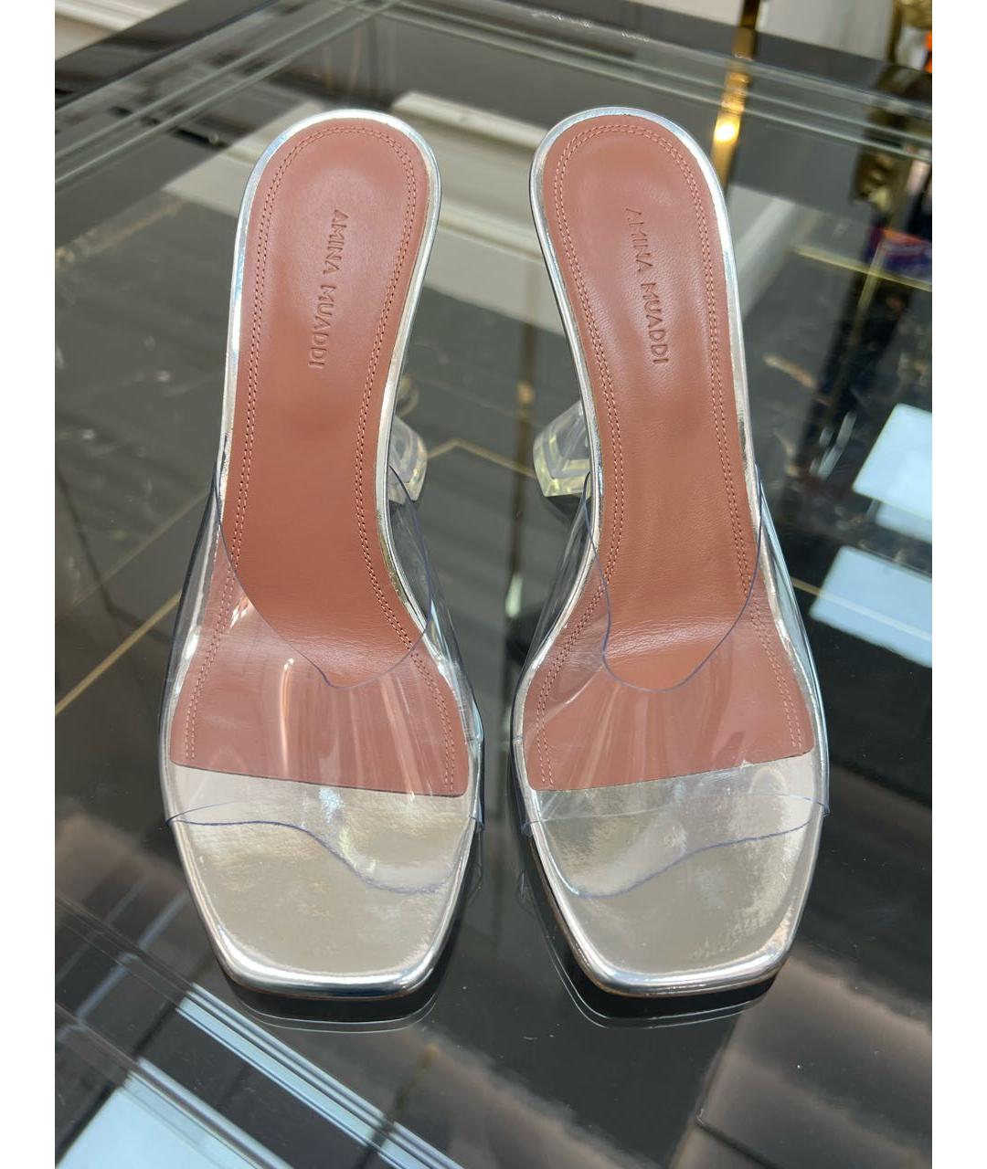 Amina Muaddi Резиновые мюли, фото 3