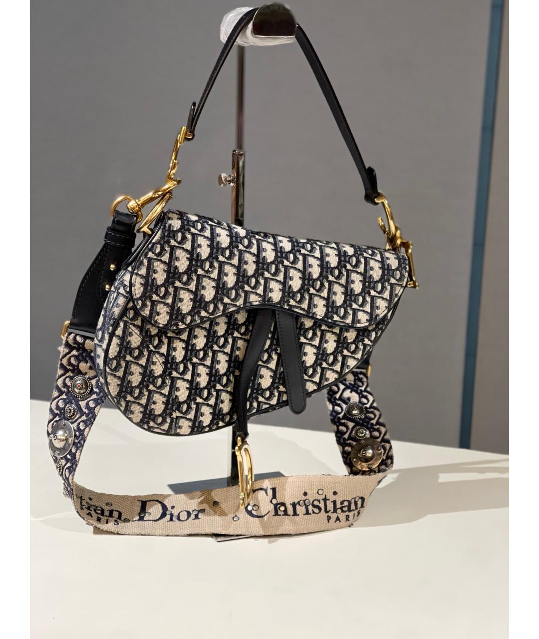 CHRISTIAN DIOR Мульти жаккардовая сумка через плечо, фото 2