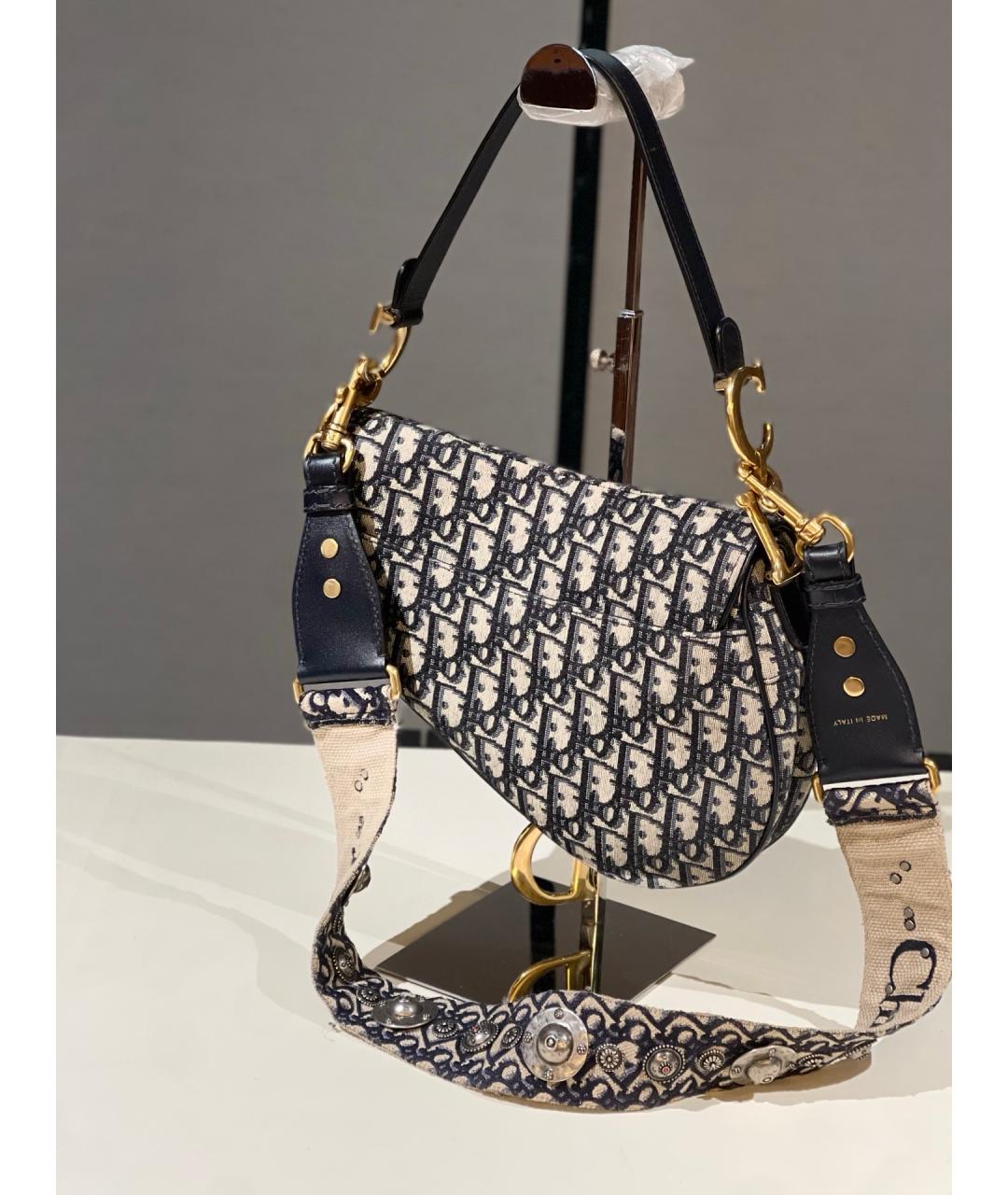 CHRISTIAN DIOR Мульти жаккардовая сумка через плечо, фото 4