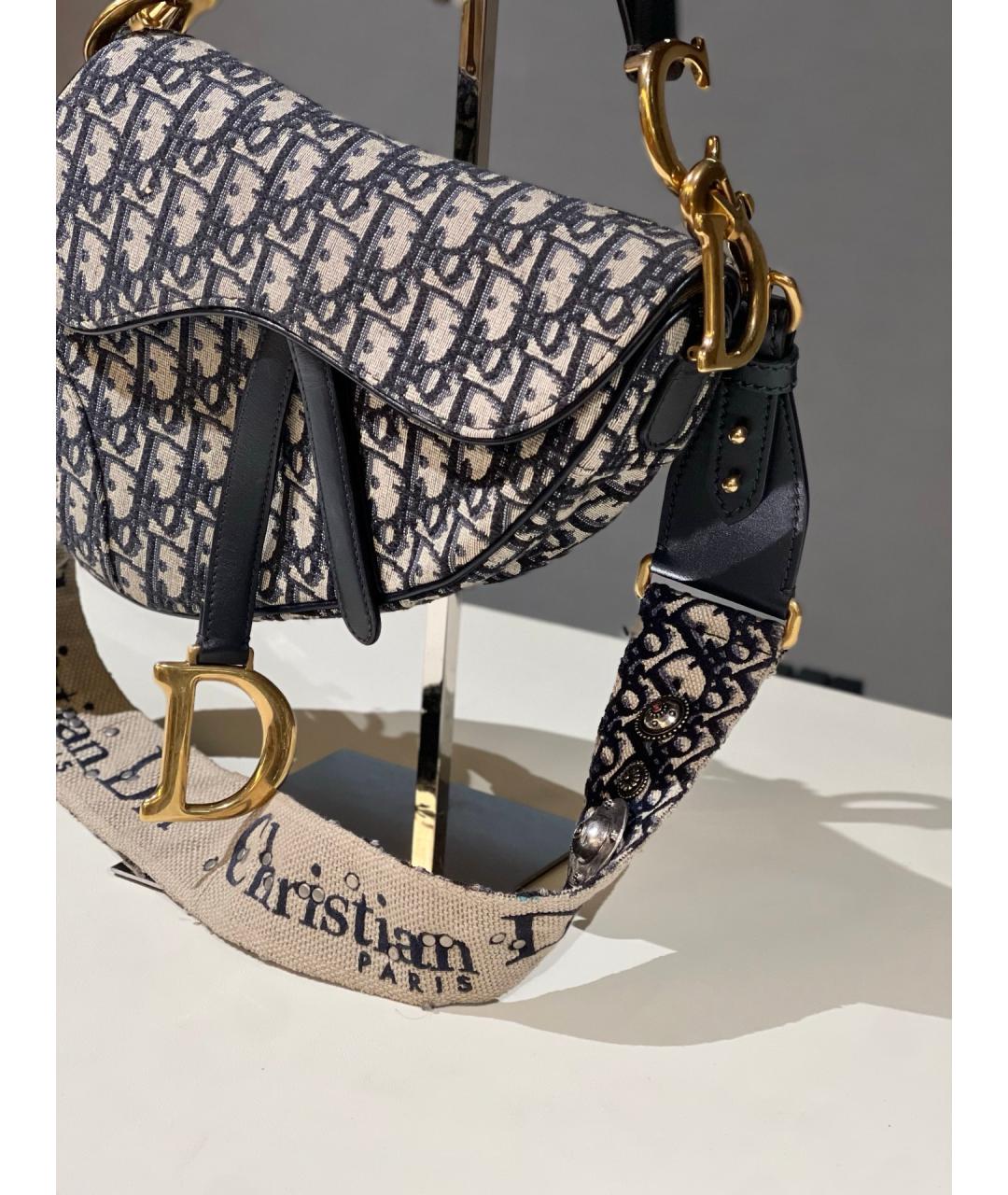 CHRISTIAN DIOR Мульти жаккардовая сумка через плечо, фото 3