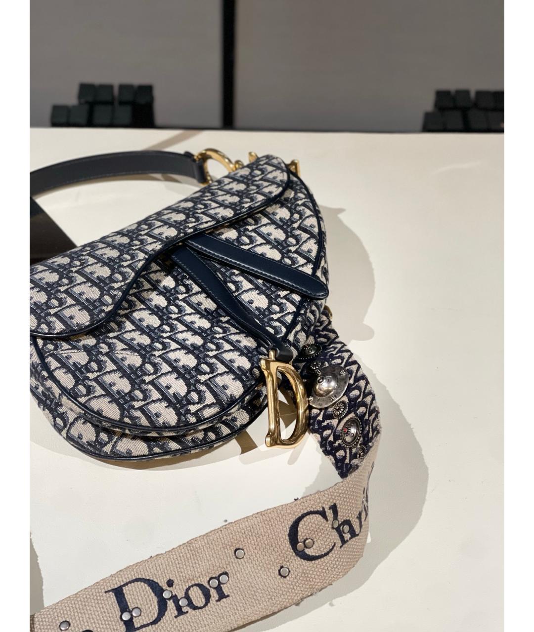 CHRISTIAN DIOR Мульти жаккардовая сумка через плечо, фото 5