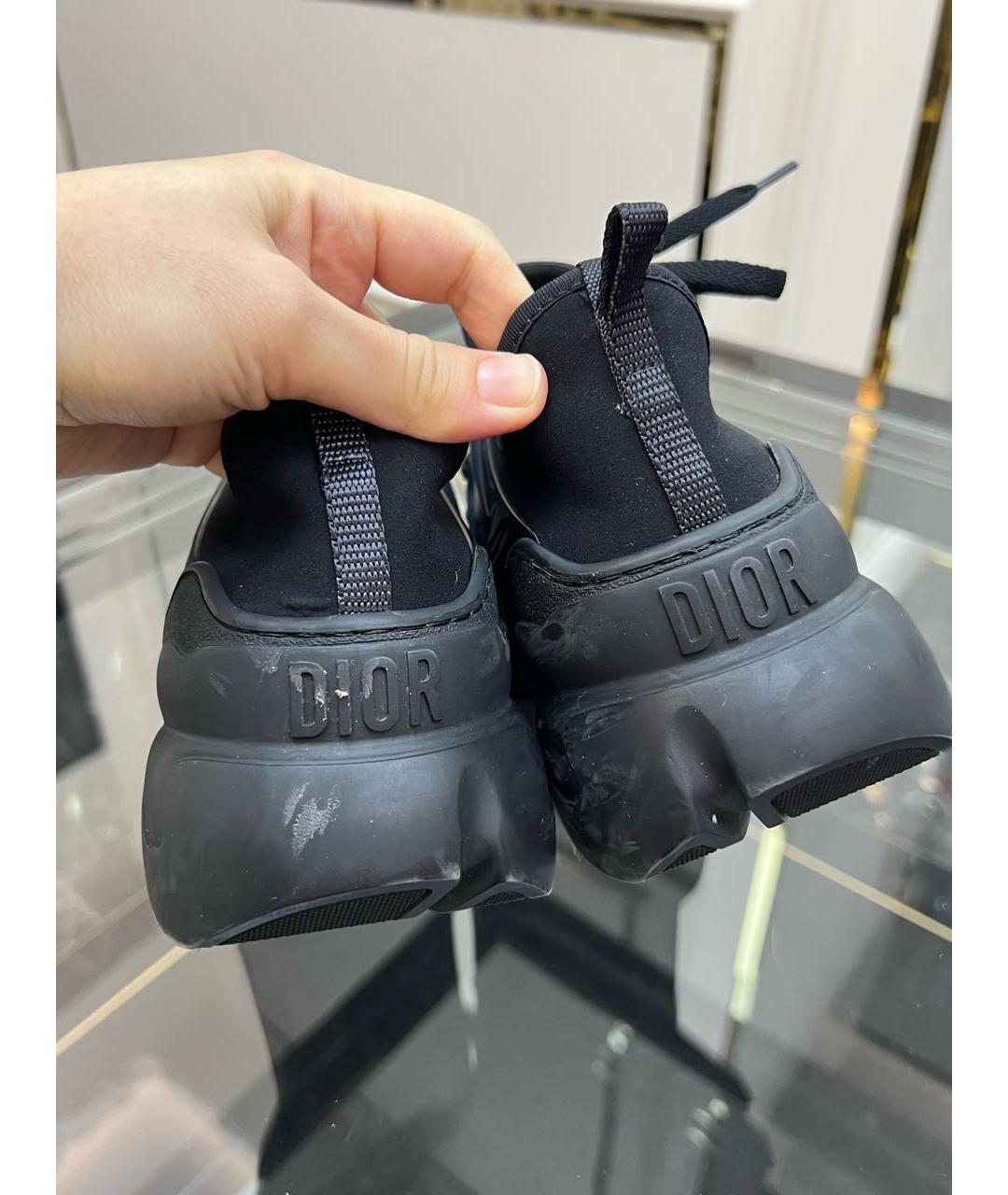 CHRISTIAN DIOR Черные кроссовки, фото 3