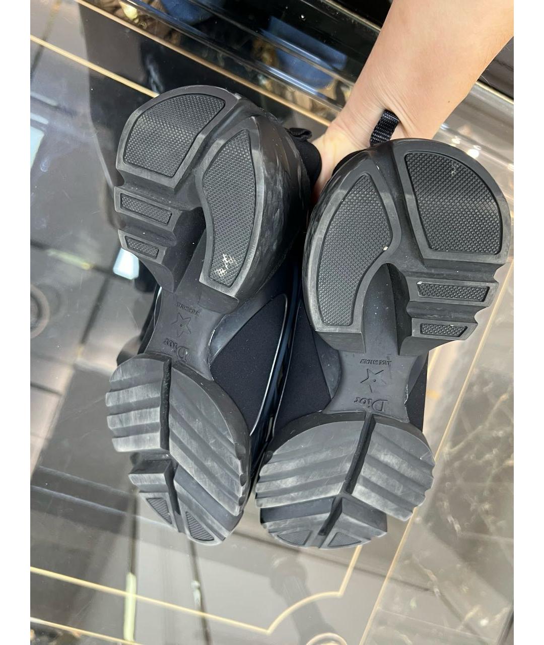 CHRISTIAN DIOR Черные кроссовки, фото 6