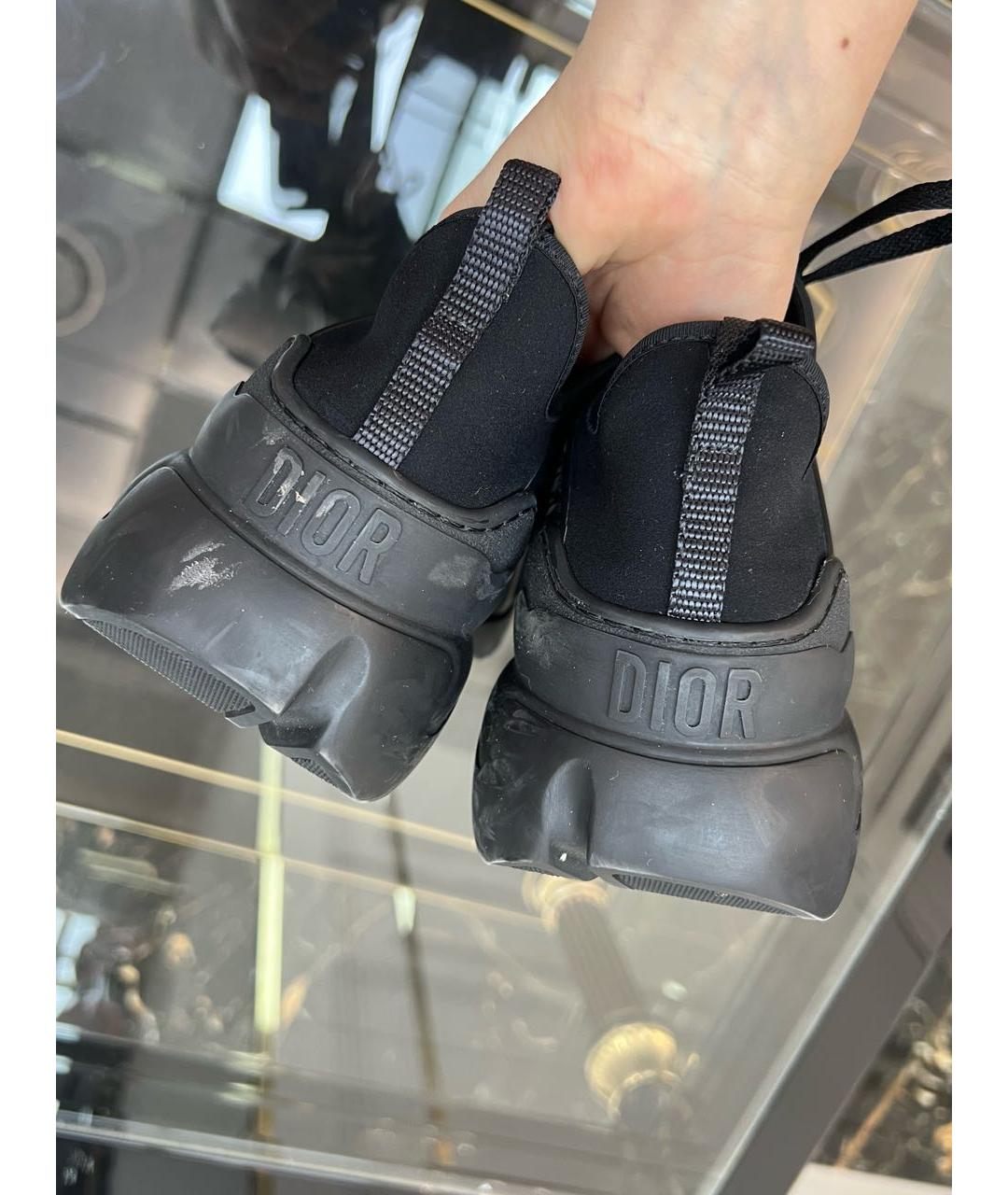 CHRISTIAN DIOR Черные кроссовки, фото 7