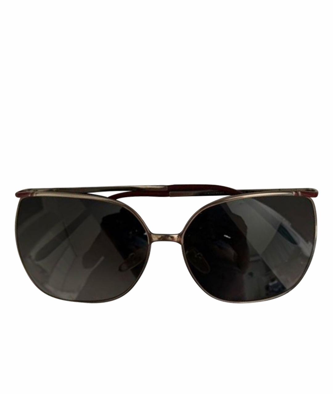 GIVENCHY Коричневые металлические солнцезащитные очки, фото 1