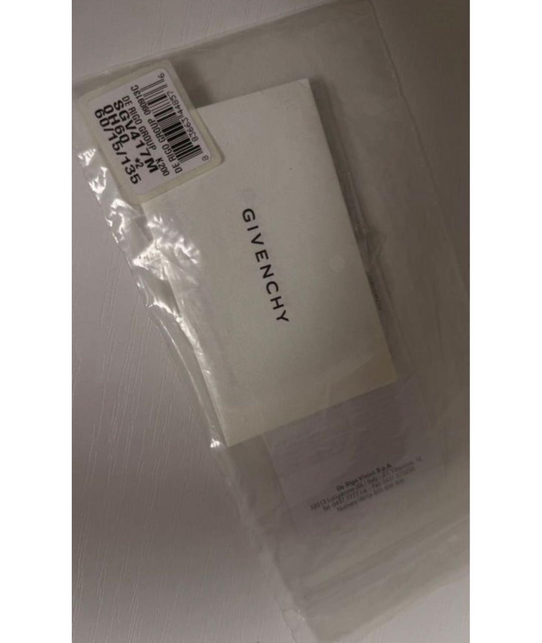 GIVENCHY Коричневые металлические солнцезащитные очки, фото 4