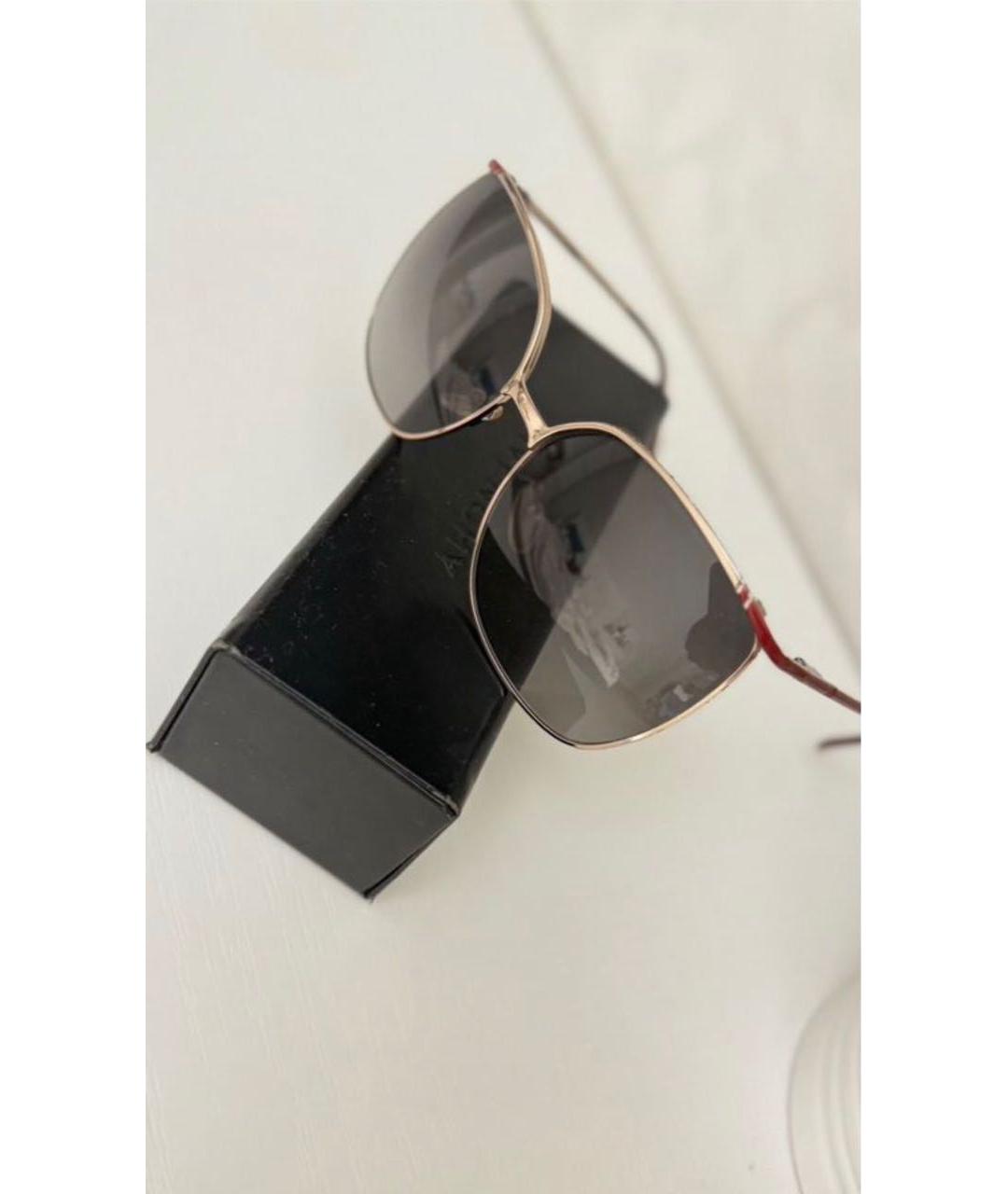 GIVENCHY Коричневые металлические солнцезащитные очки, фото 2