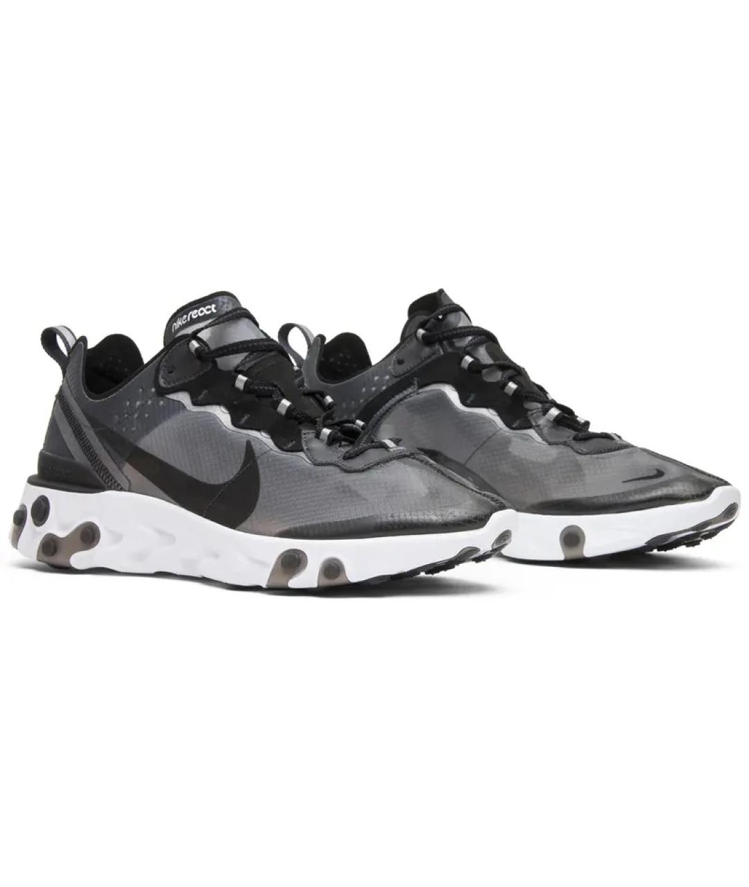 NIKE Серые низкие кроссовки / кеды, фото 5