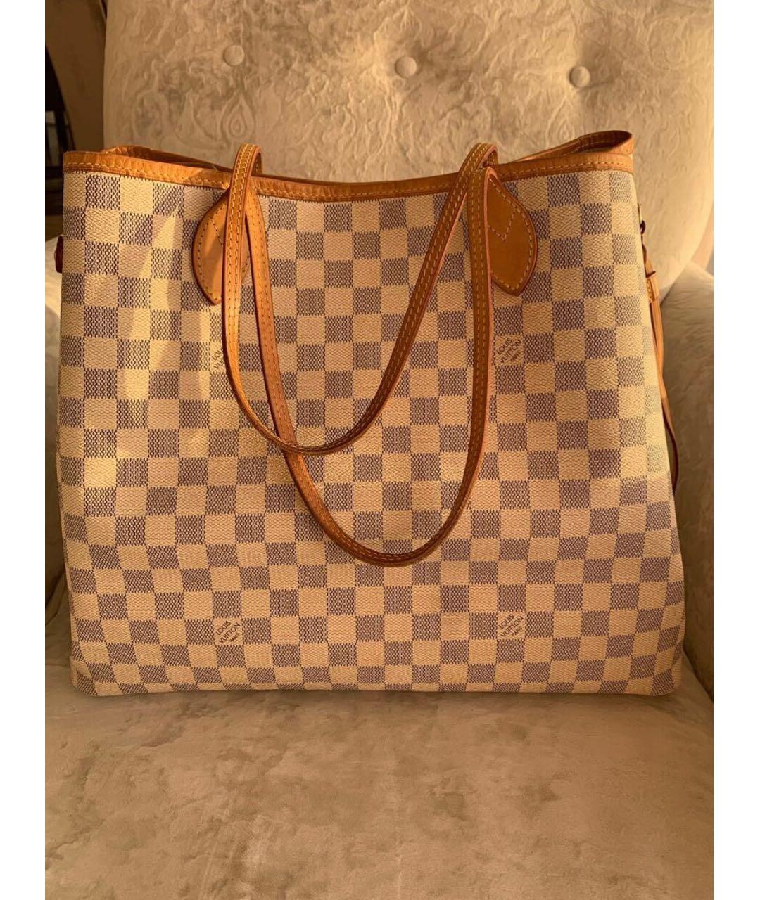 LOUIS VUITTON Бежевая сумка тоут, фото 5