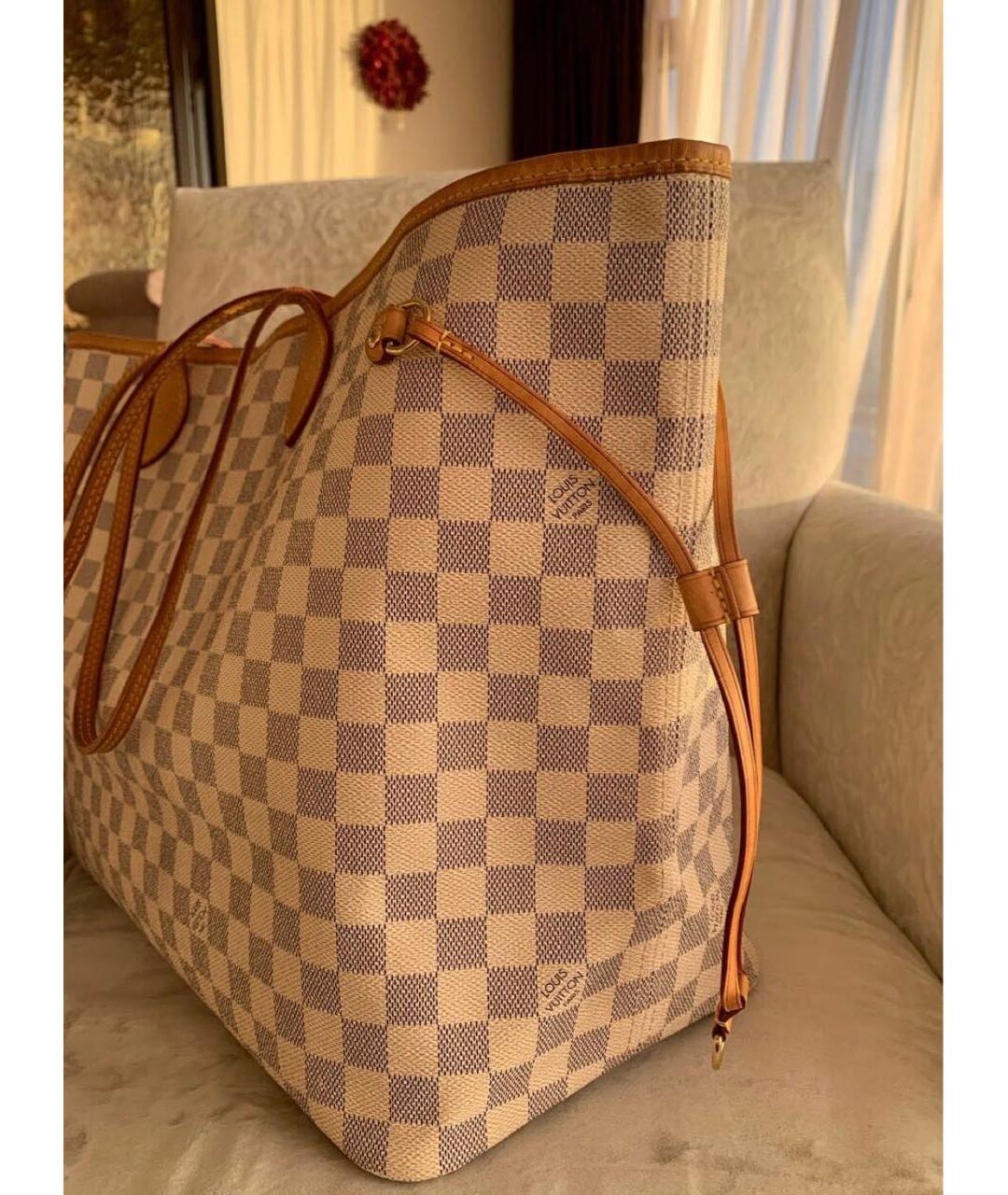 LOUIS VUITTON Бежевая сумка тоут, фото 2