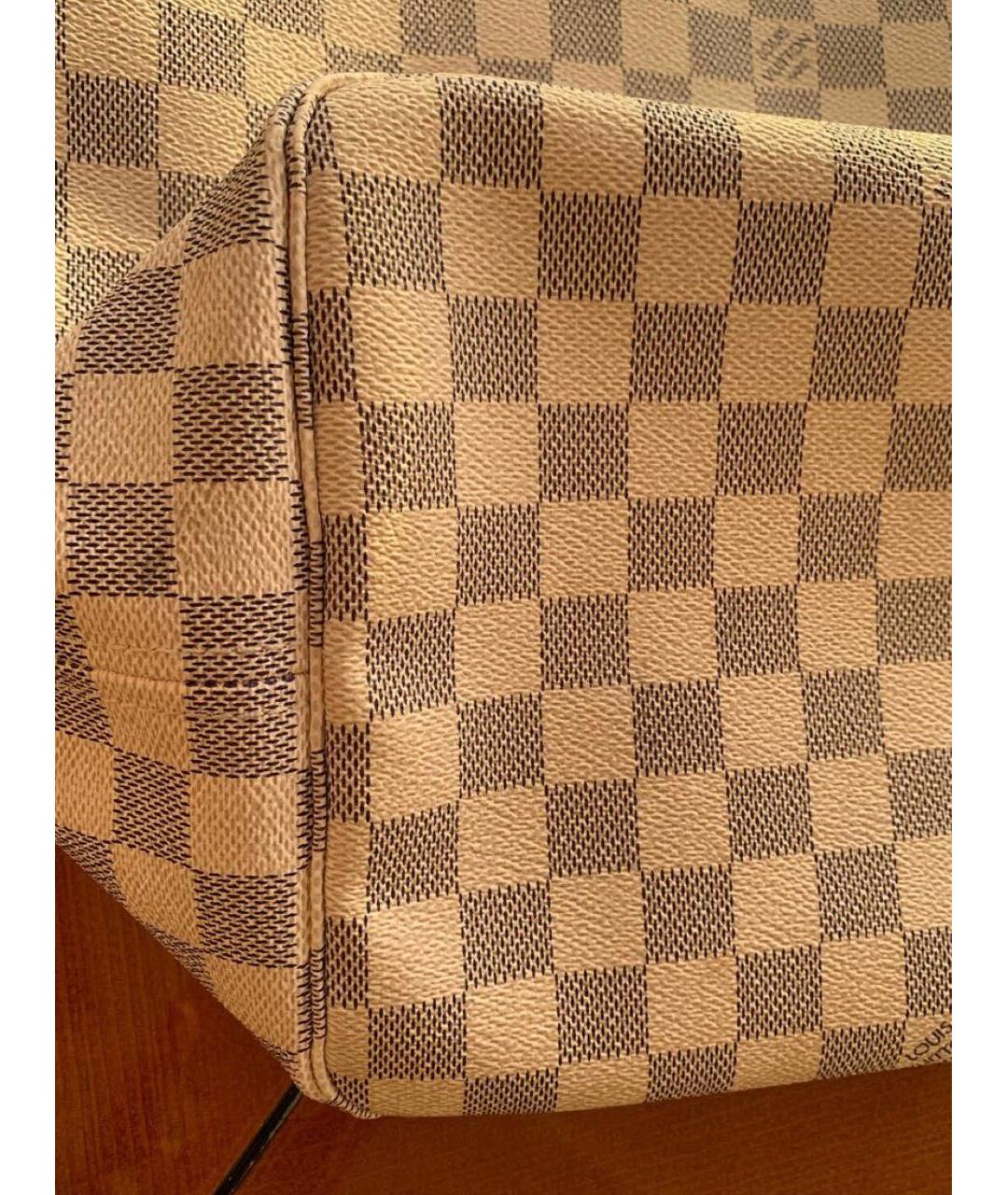 LOUIS VUITTON Бежевая сумка тоут, фото 8