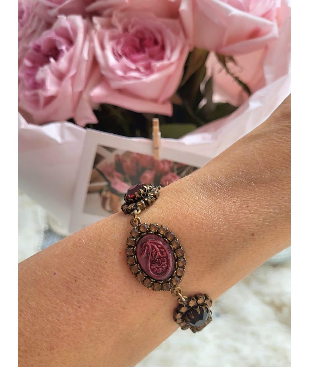 ETRO Бордовый браслет, фото 4