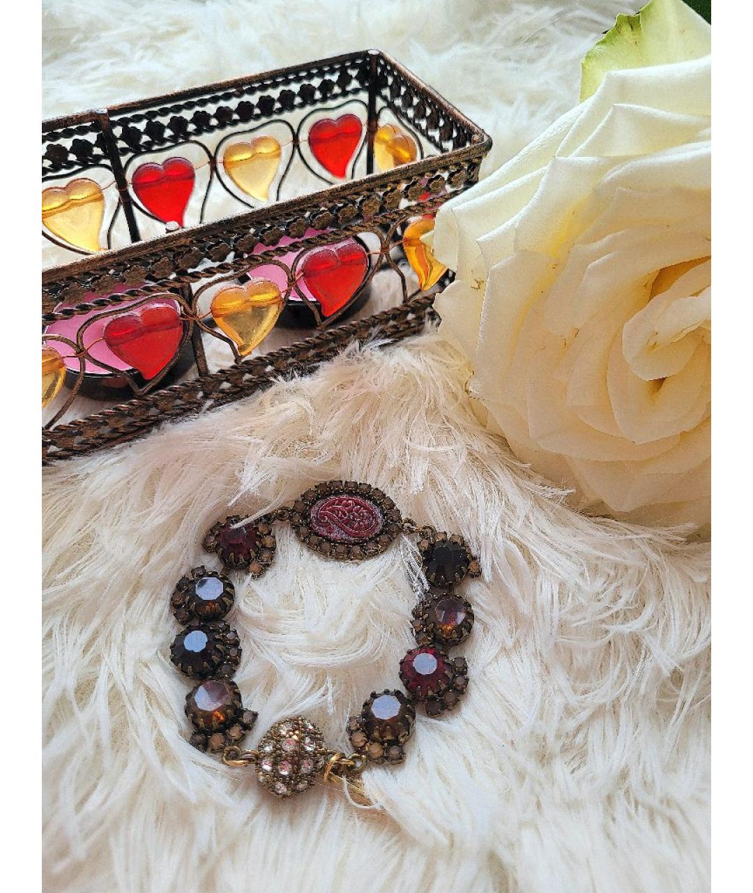 ETRO Бордовый браслет, фото 8