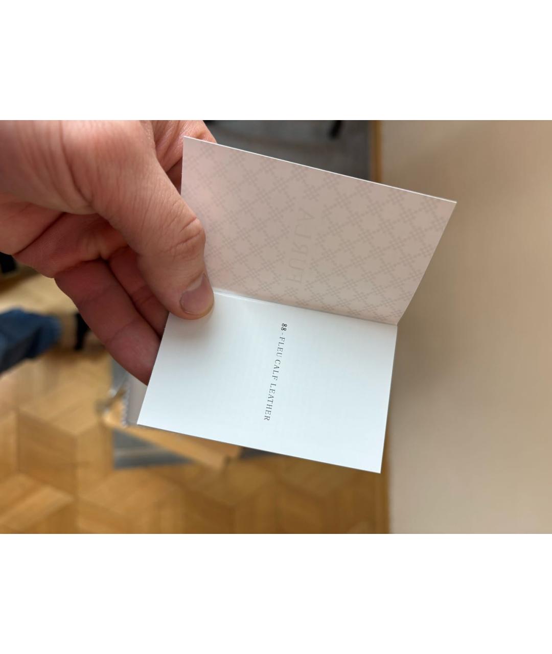 FURLA Бежевая кожаная сумка через плечо, фото 8