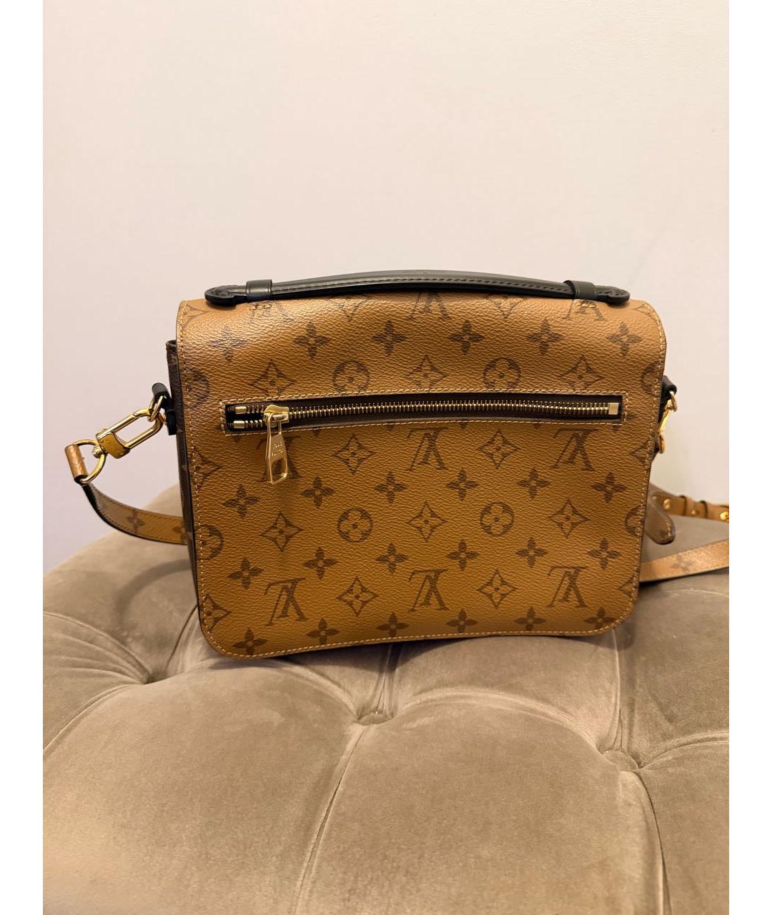 LOUIS VUITTON Коричневая сумка через плечо, фото 3