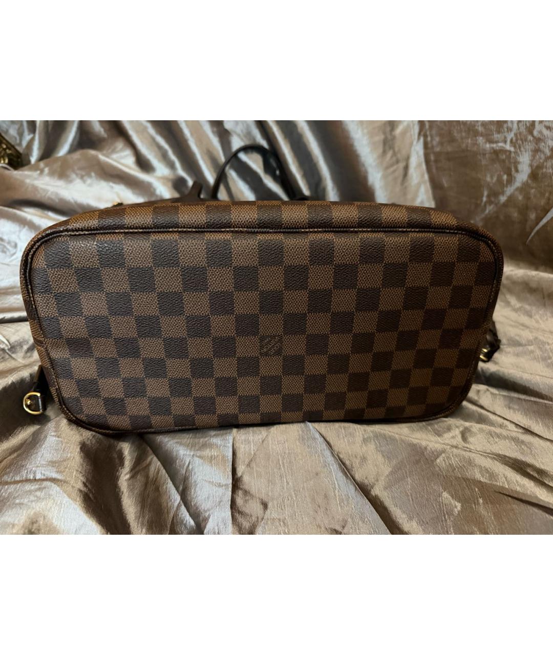 LOUIS VUITTON Коричневая сумка тоут, фото 5