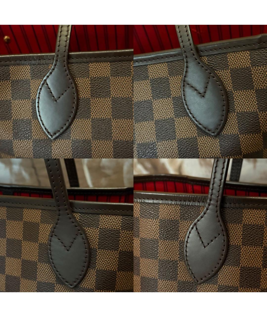 LOUIS VUITTON Коричневая сумка тоут, фото 7