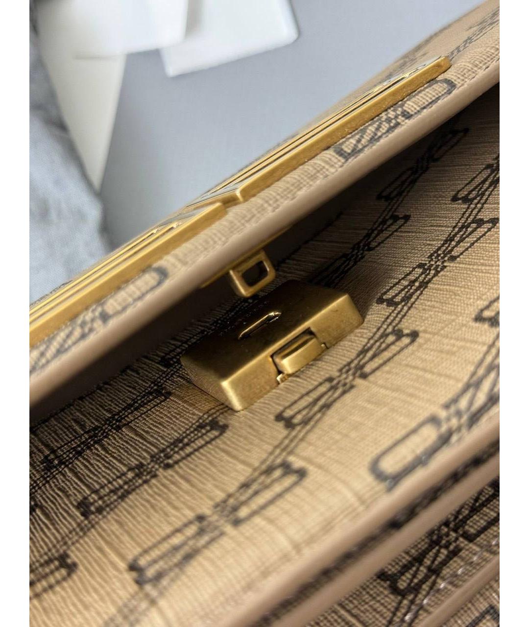 BALENCIAGA Коричневая сумка через плечо, фото 7