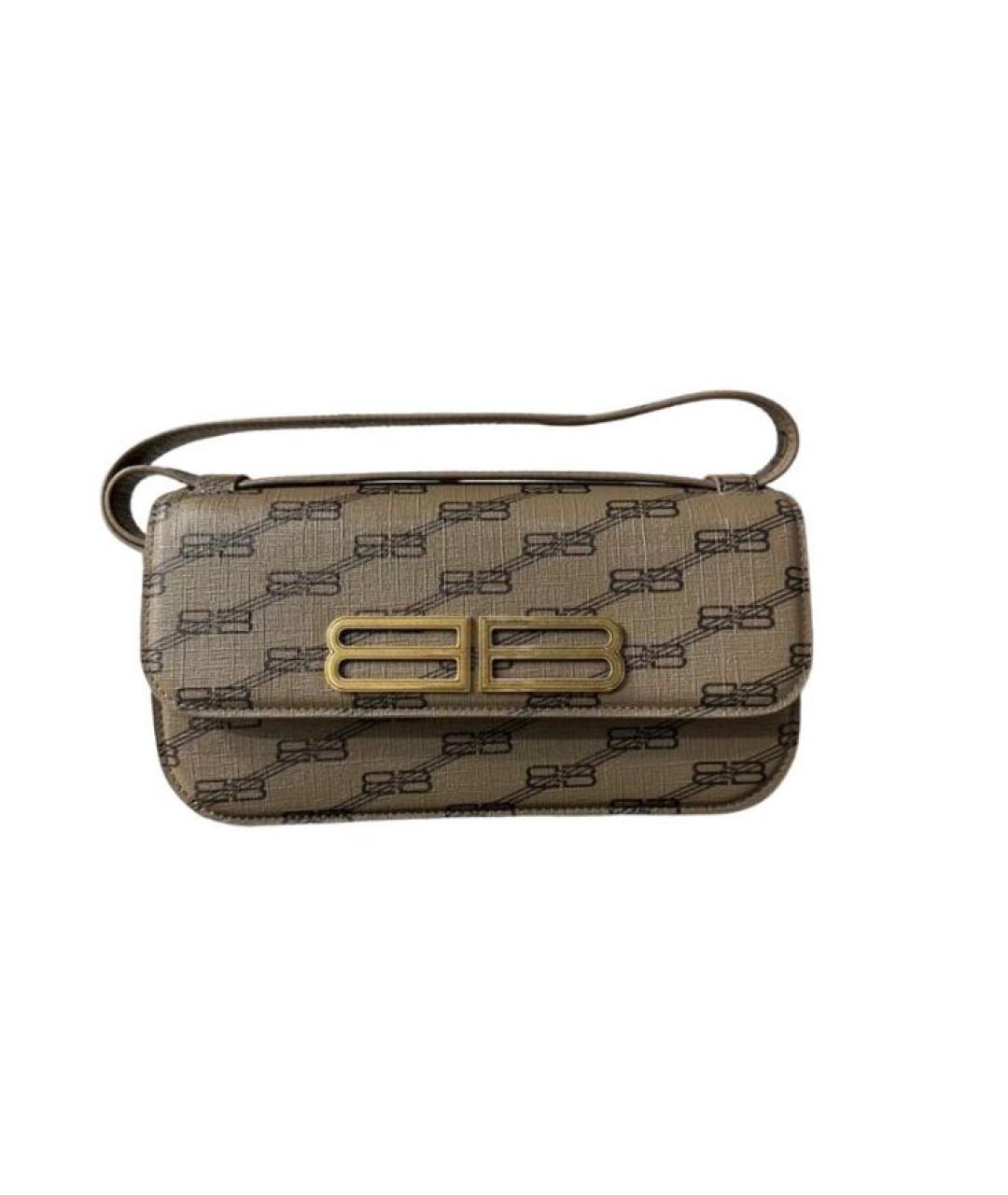 BALENCIAGA Коричневая сумка через плечо, фото 9