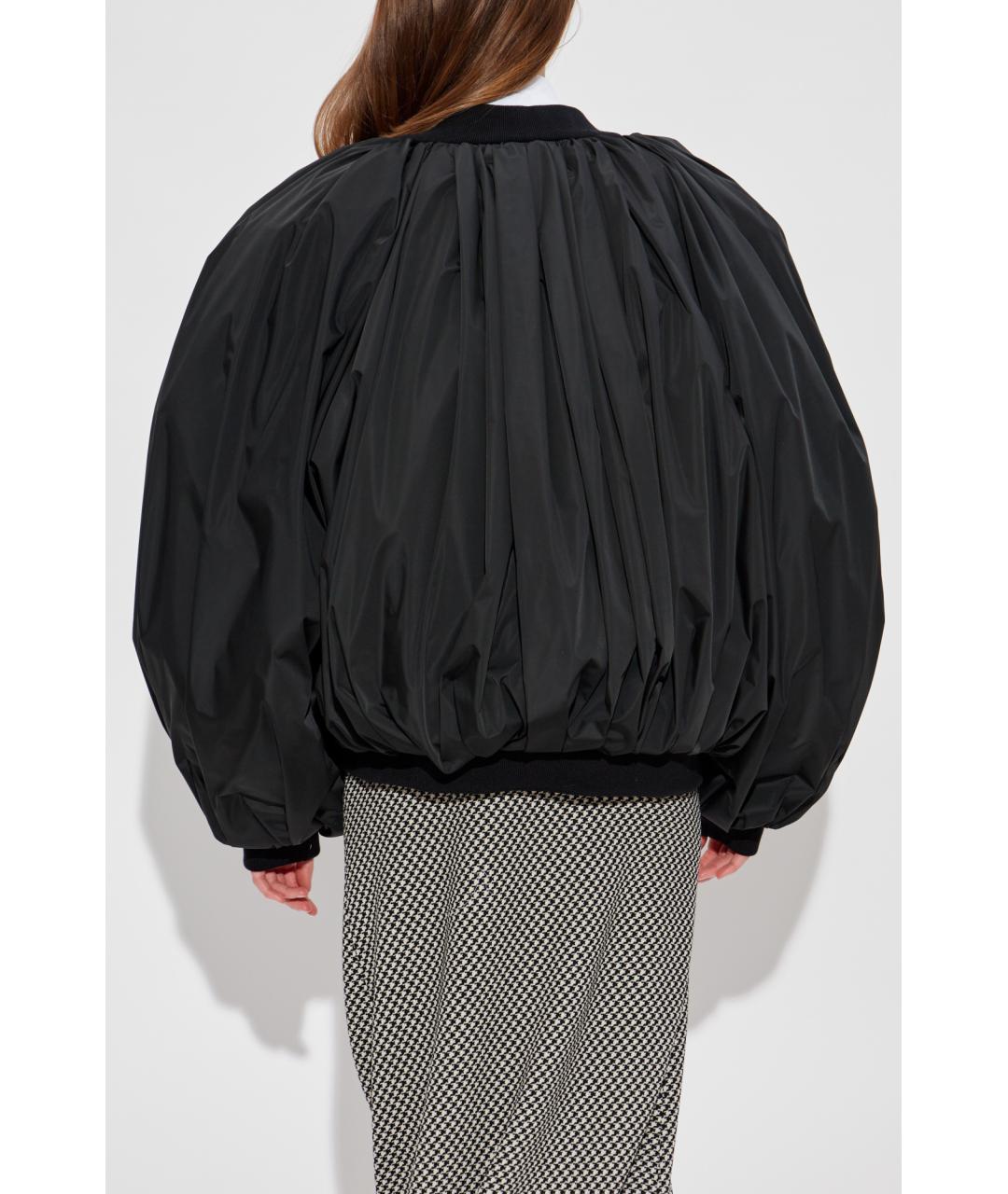 BALENCIAGA Черная полиэстеровая куртка, фото 3