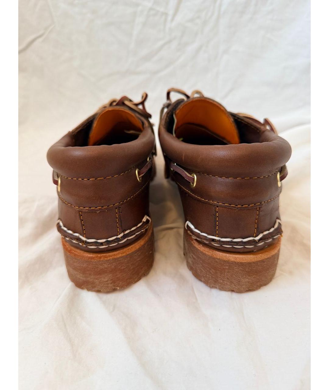 TIMBERLAND Коричневые кожаные туфли, фото 4
