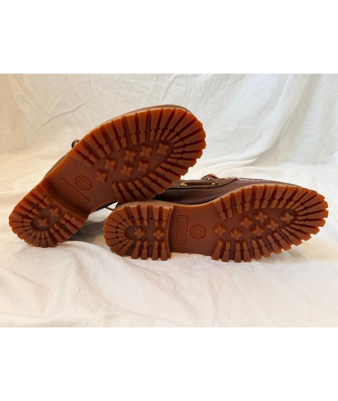 TIMBERLAND Коричневые кожаные туфли, фото 5