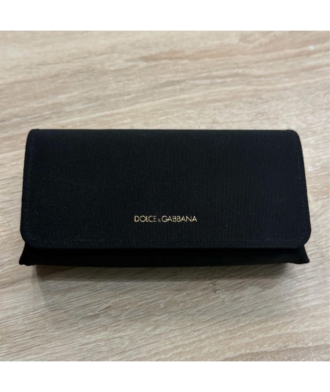 DOLCE&GABBANA Коричневые пластиковые солнцезащитные очки, фото 5