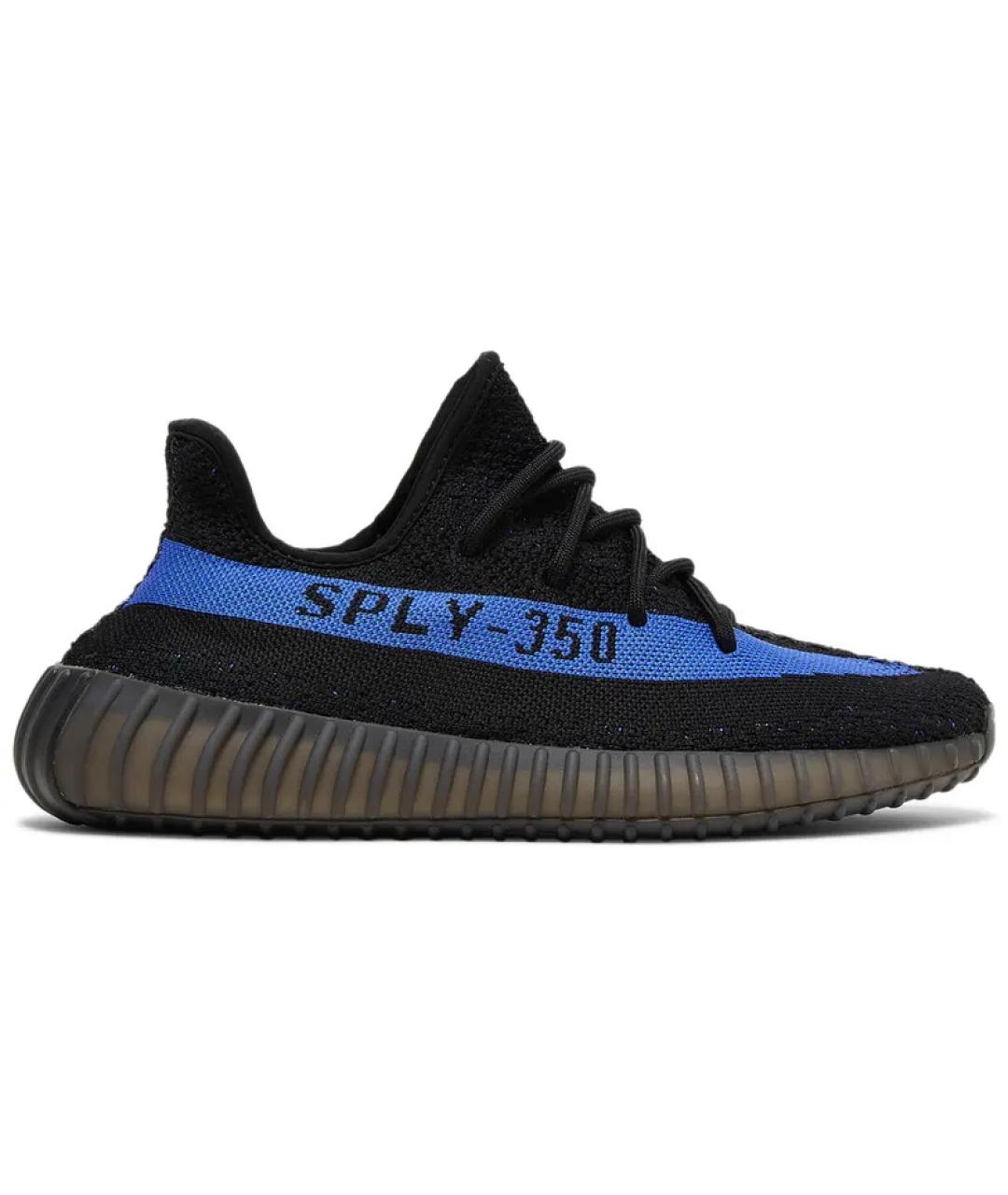 ADIDAS YEEZY Черные текстильные кеды, фото 6